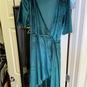 Lulu's Forest Green Dress